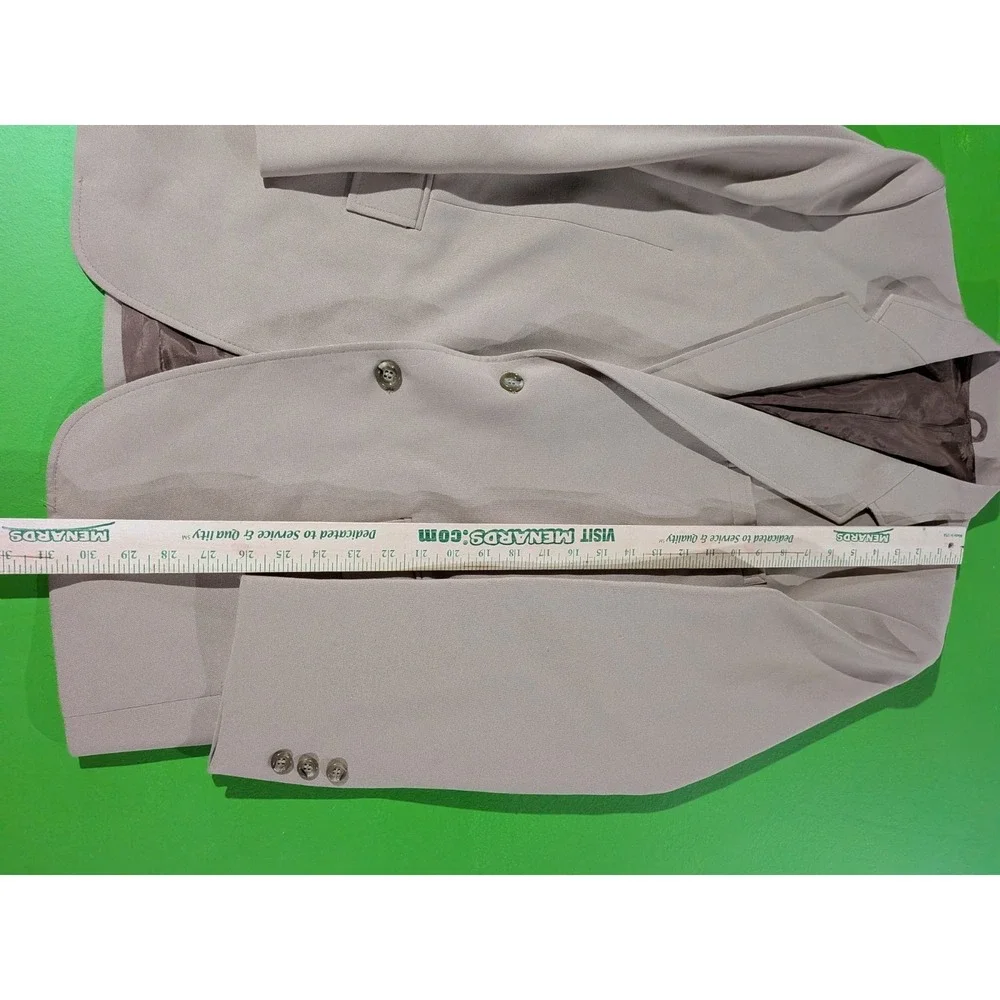 Foreman & Clark Blazer Suit Coat Vintage Camel‎ Tan Brown Size 40